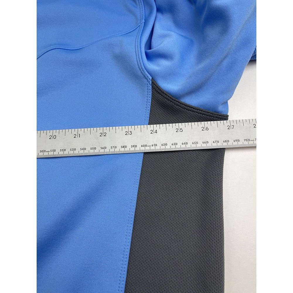 NIKE GOLF Fit 1/4 Zip Pullover Fleece Tour Performance Blue Mens 2XL NWT - Picture 9 of 13